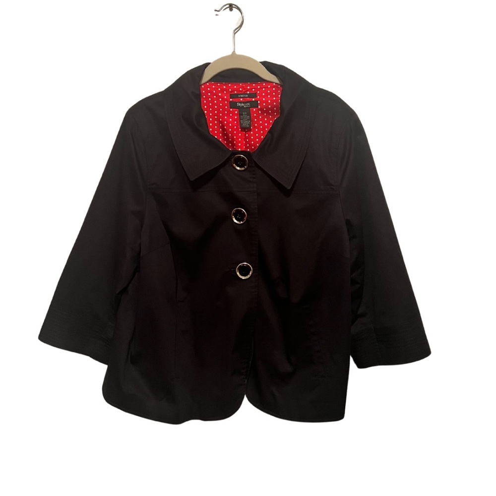 62 | Style and Co Black Jacket